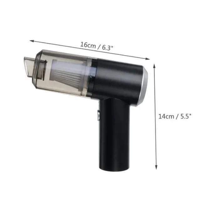 Mini Aspirador Portátil – Potência e praticidade na palma da mão