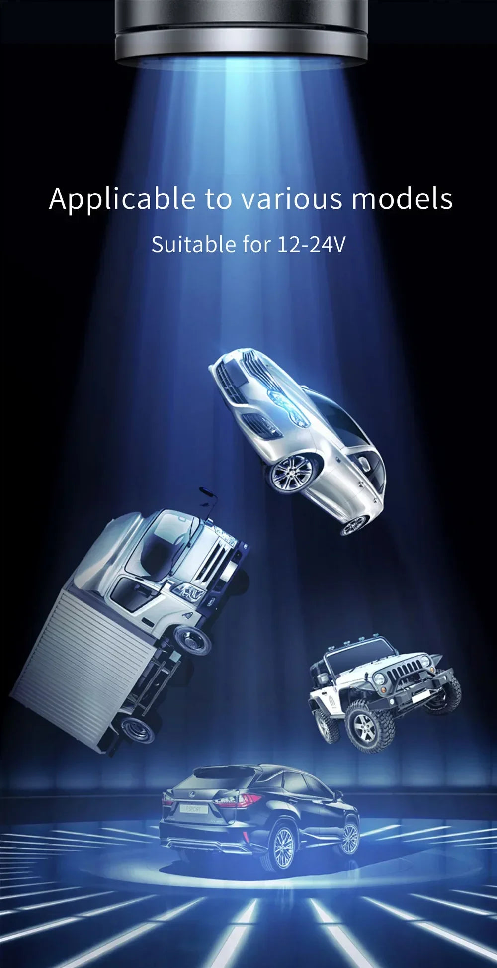 Carregador de carro portátil