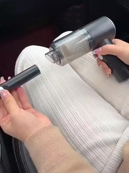Mini Aspirador Portátil – Potência e praticidade na palma da mão